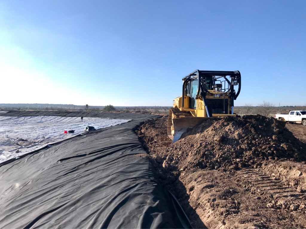 Liners for ponds and lakes New Shoreline Consulting Staged Site